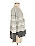 Splendid Stripes Gray Pullover Sweater Size M - photo 4