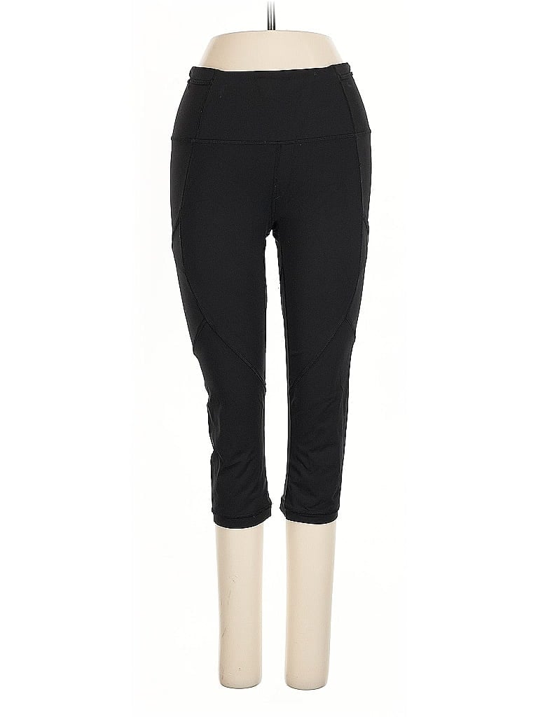 Pre-owned Lululemon Athletica Active Pants In Black