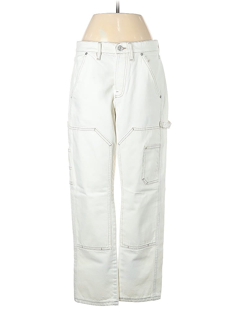 Pre-owned Frame Jeans In White