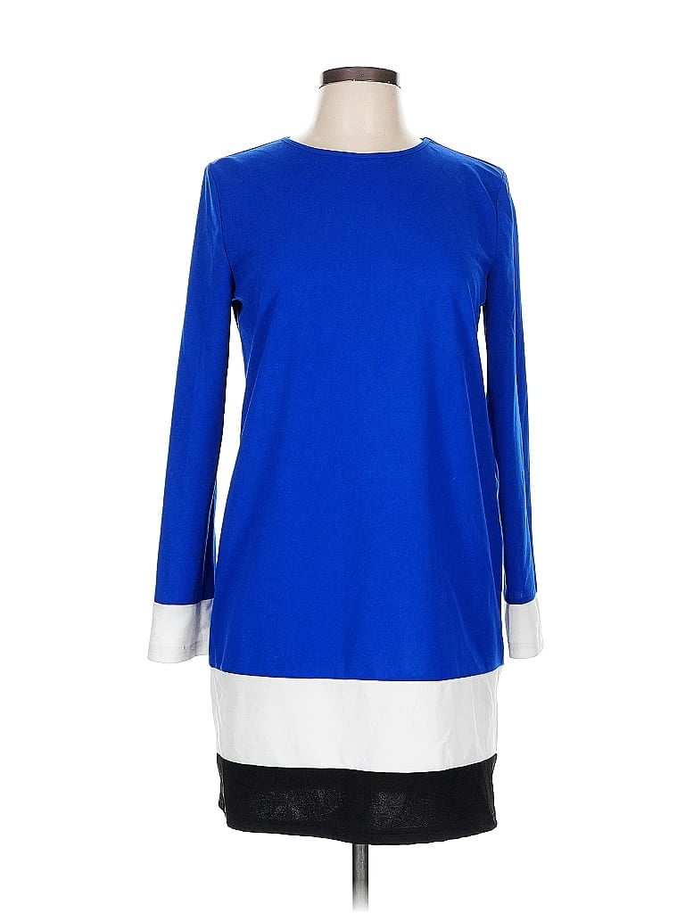 SHEIN Pre-owned Casual Dress In Blue