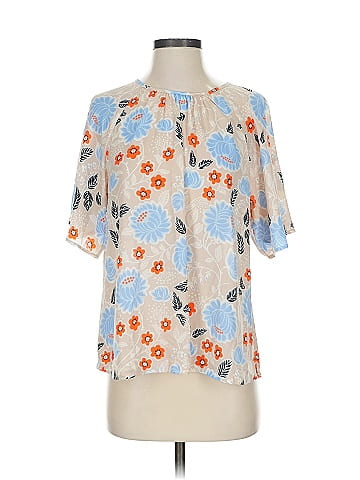 Ann Taylor LOFT Outlet Short Sleeve Blouse (view 1)