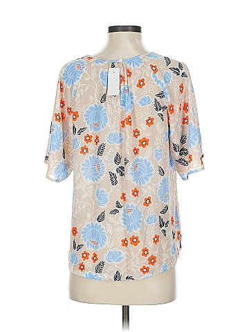 Ann Taylor LOFT Outlet Short Sleeve Blouse (view 2)