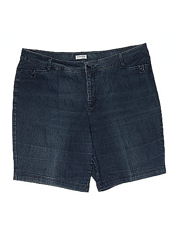 St. John's Bay Denim Shorts (view 1)