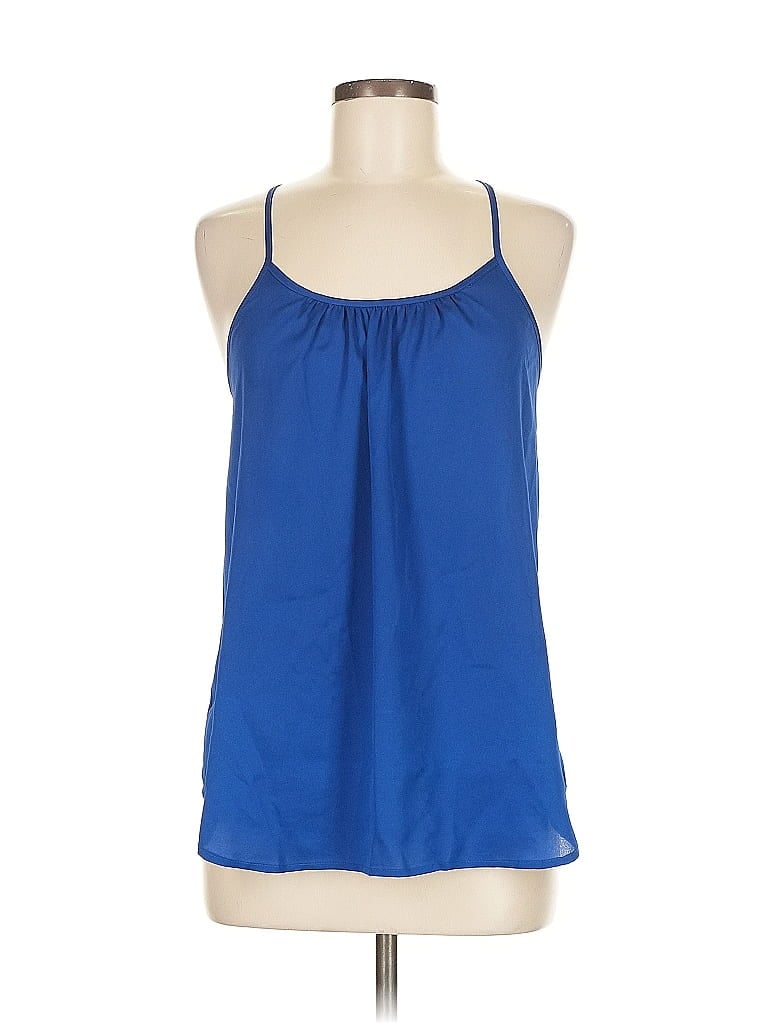 ANN TAYLOR Pre-owned Sleeveless Blouse In Blue