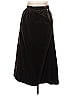 Unbranded Solid Black Brown Formal Skirt Size 10 - photo 1