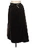 Unbranded Solid Black Brown Formal Skirt Size 10 - photo 2