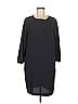 Gerard Darel 100% Polyester Solid Black Blue Casual Dress Size Med (3) - photo 1