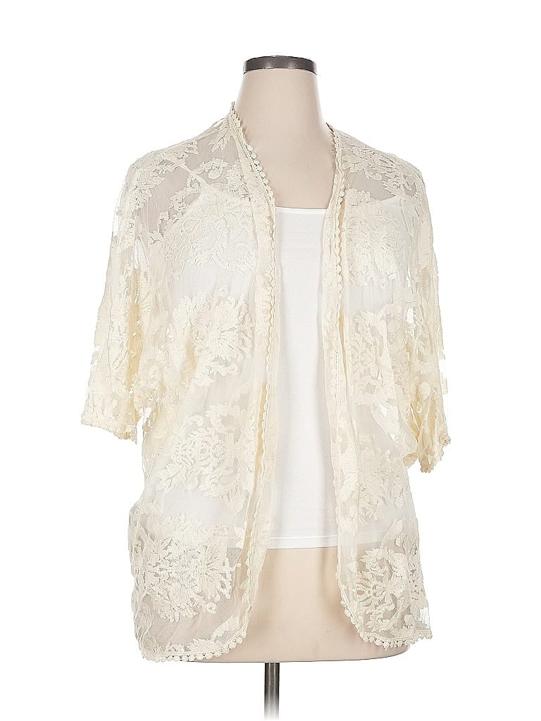 Pre-owned Cato Kimono In White