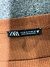 Zara Solid Brown Casual Dress Size M - photo 6
