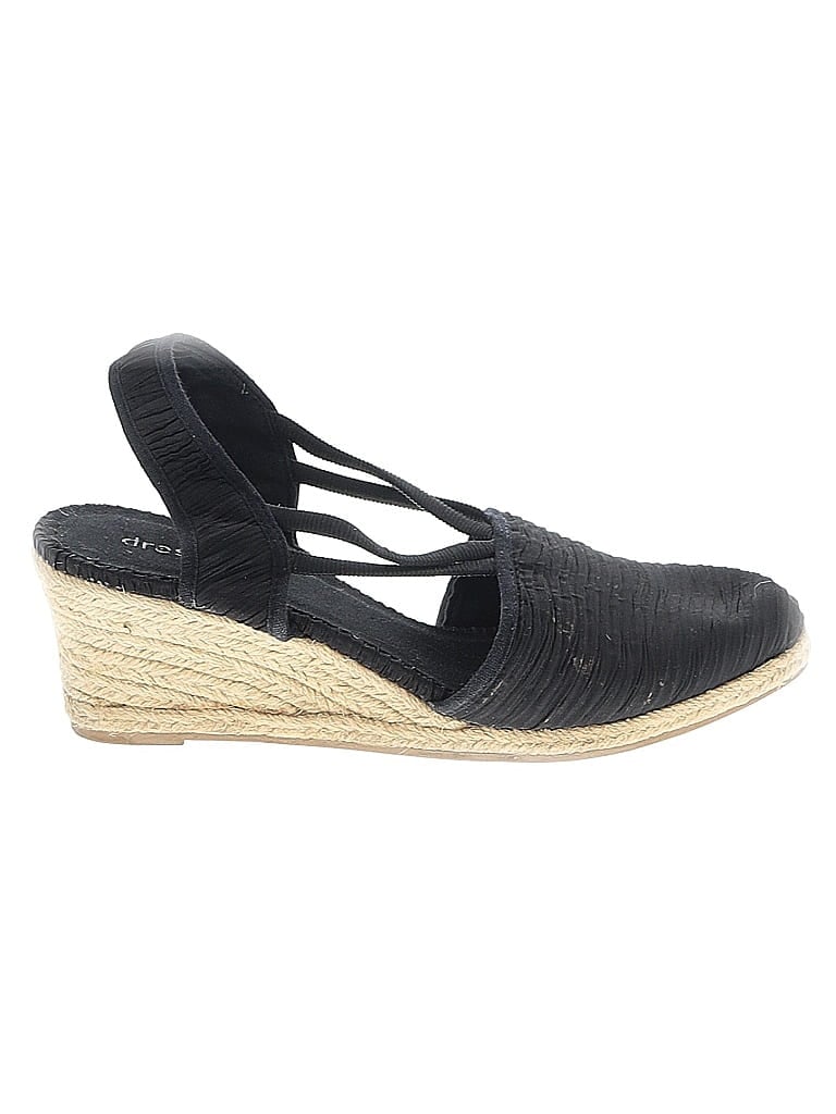 Pre-owned Dressbarn Wedges In Black