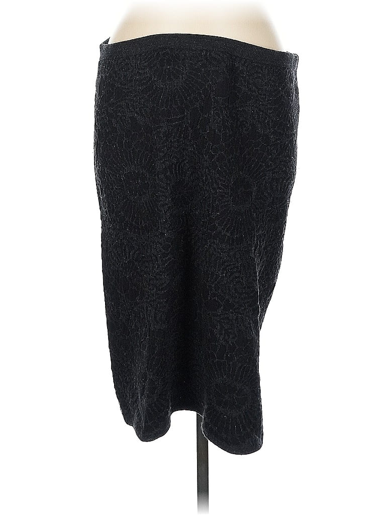 Pre-owned Eileen Fisher Casual Skirt In Black