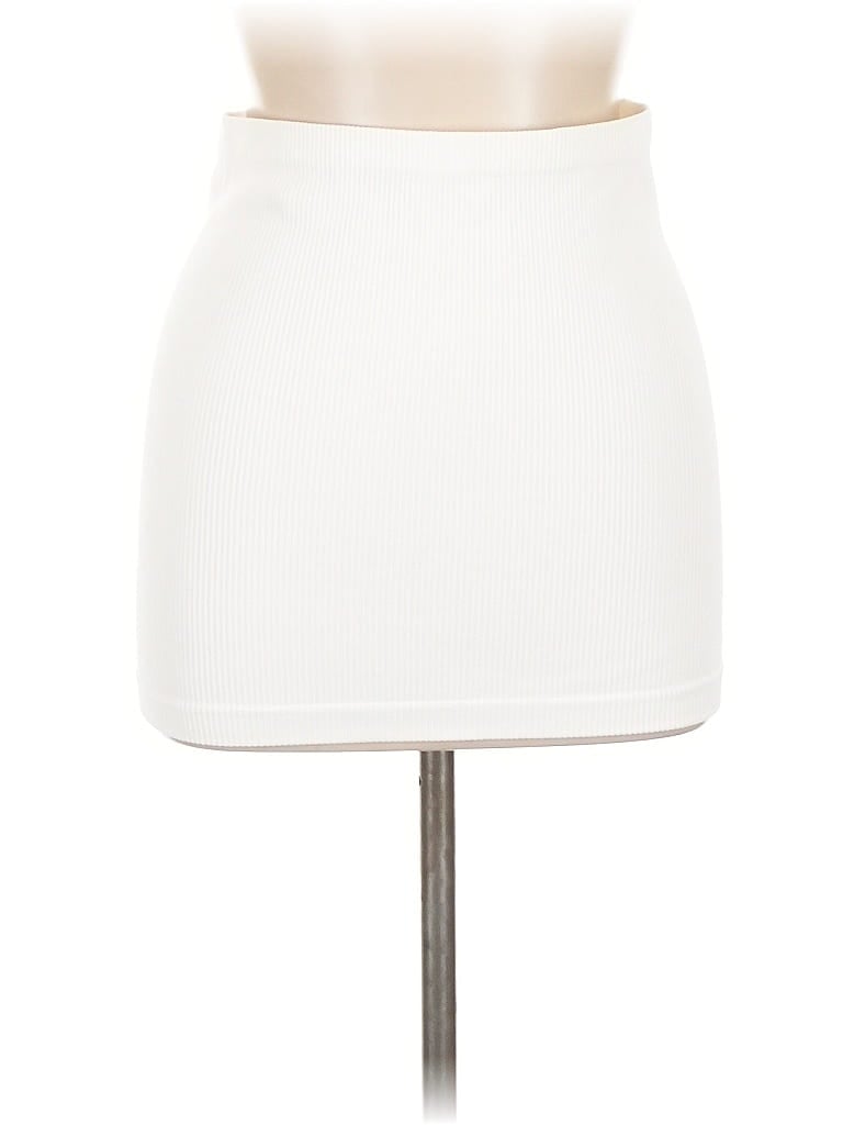 Pre-owned Cider Casual Skirt In White