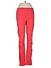 Woman Color Block Red Casual Pants Size M - photo 1