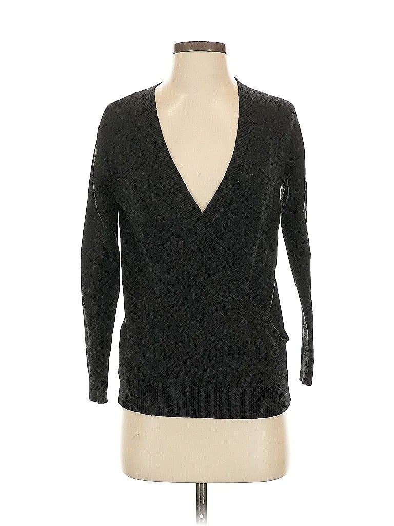 Pre-owned Unbranded Cardigan Sweater In Black