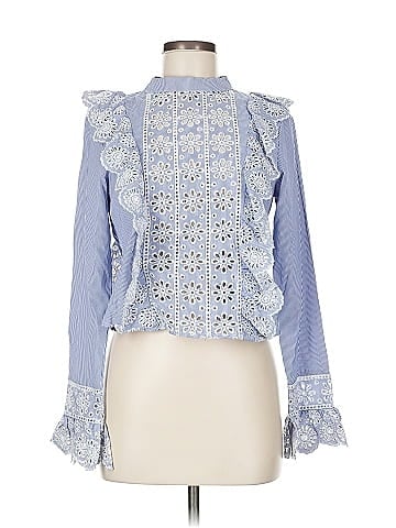 Romeo & Juliet Couture Long Sleeve Blouse (view 1)