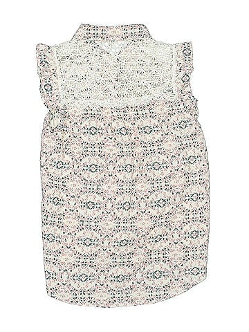 Monteau Girl Sleeveless Button-Down Shirt (view 2)