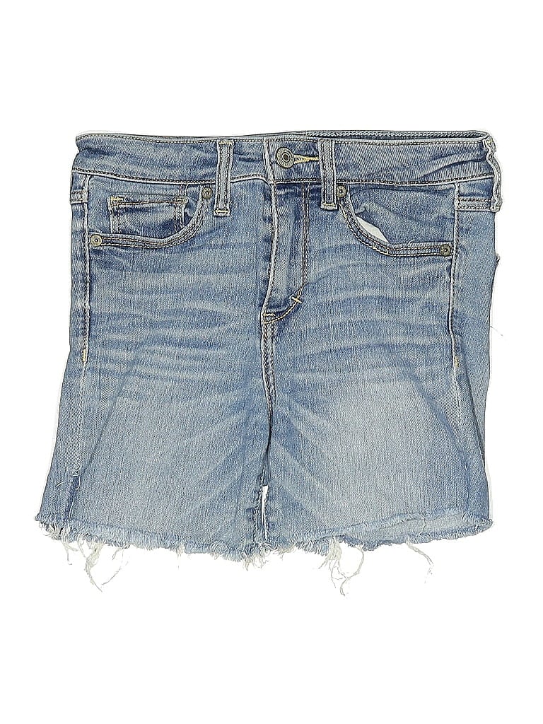 Click to view more detailed imagery on our partner's website Pre-owned Abercrombie & Fitch Denim Shorts In Blue