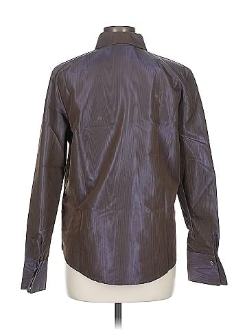 Linda Allard Ellen Tracy Long Sleeve Button-Down Shirt (view 2)
