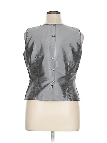 Sunny Leigh Sleeveless Silk Top (view 2)