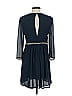 GOLDIE 100% Polyester Solid Blue Casual Dress Size S - photo 2