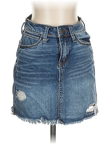 Mudd Denim Skirt (view 1)
