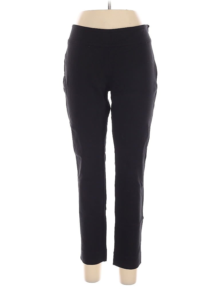 Pre-owned Eileen Fisher Casual Pants In Black