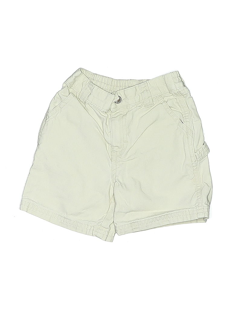 Pre-owned Gymboree Kids' Khaki Shorts In White
