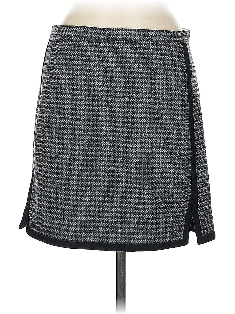 Pre-owned J.crew Factory Store Formal Skirt In Gray