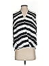 Left Coast by Dolan Stripes Silver Sleeveless Blouse Size XS - photo 1
