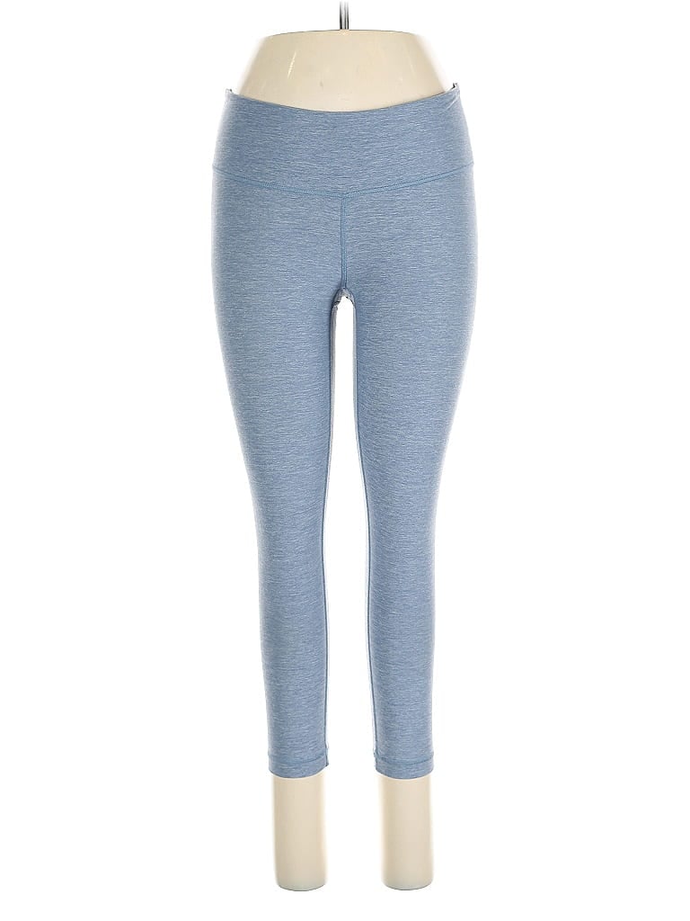 Pre-owned Lululemon Athletica Yoga Pants In Blue