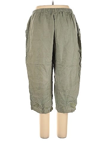 JM Collection Linen Pants (view 2)