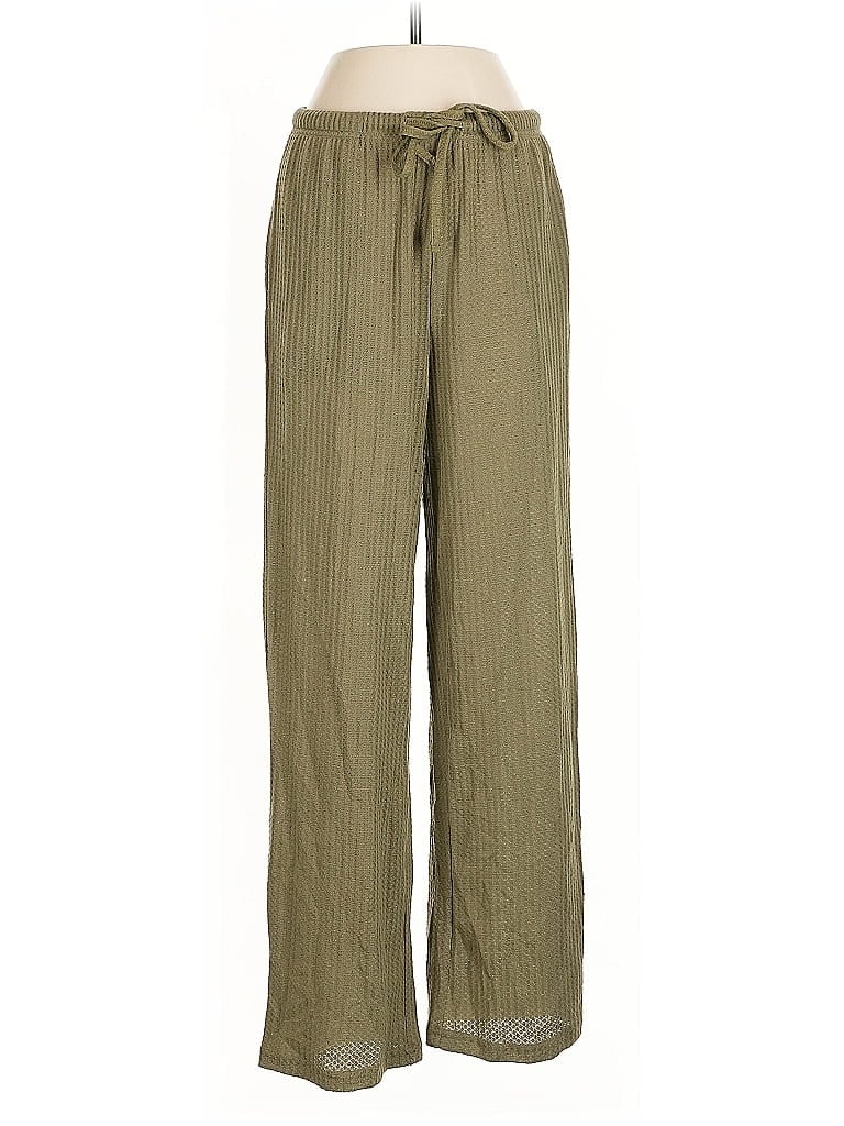 Pre-owned Ekouaer Casual Pants In Green