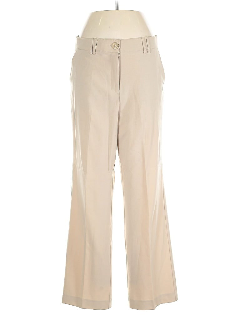 Pre-owned Laura Scott Dress Pants In Brown