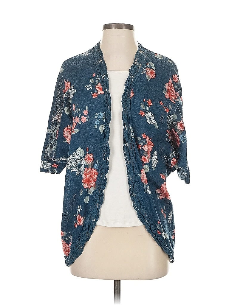 Pre-owned Pinque Kimono In Blue