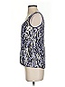 Tory Burch 100% Silk Blue Sleeveless Silk Top Size 2 - photo 5