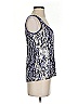 Tory Burch 100% Silk Blue Sleeveless Silk Top Size 2 - photo 4
