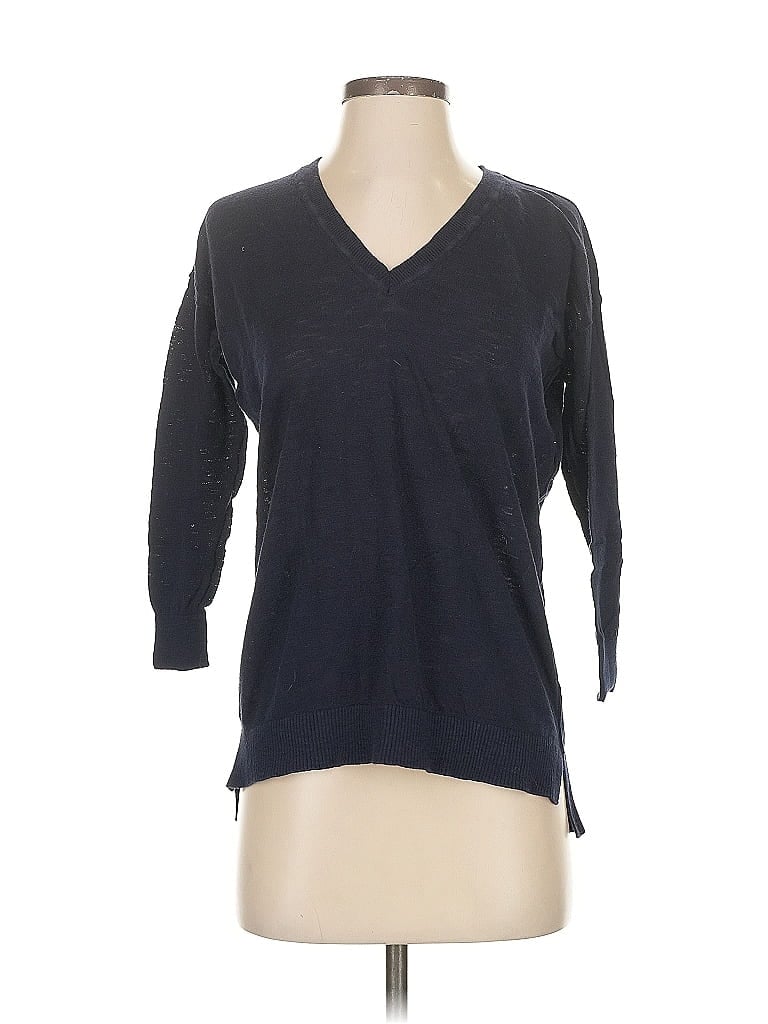 Pre-owned J.crew Factory Store Pullover Sweater In Black