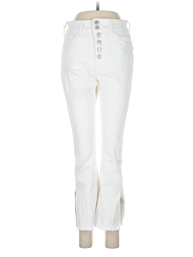 Pre-owned Vervet Jeans In White