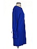 Halogen Solid Blue Casual Dress Size XS - photo 4