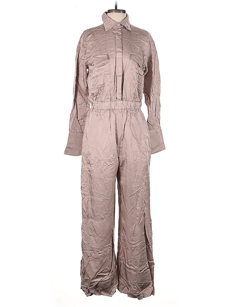 Pre-owned Nicholas Jumpsuit In Brown