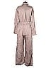 Nicholas 100% Viscose Metallic Brown Jumpsuit Size 4 - photo 2