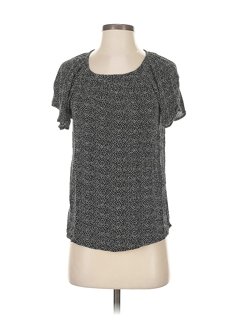 Pre-owned Ann Taylor Loft Outlet Short Sleeve T-shirt In Gray