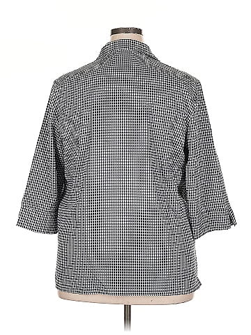 Appleseeds 3/4 Sleeve Button-Down Shirt (view 2)