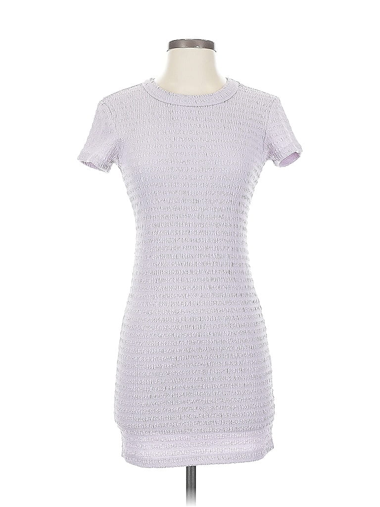 Pre-owned Elodie Casual Dress In Gray