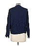 Berenice 100% Viscose Blue 3/4 Sleeve Button-Down Shirt Size L (estimated) - photo 2