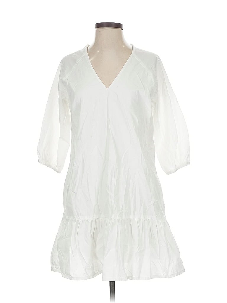 Pre-owned The Drop Casual Dress In White