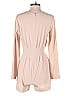 Intermix Solid Tan Pink Romper Size S - photo 2
