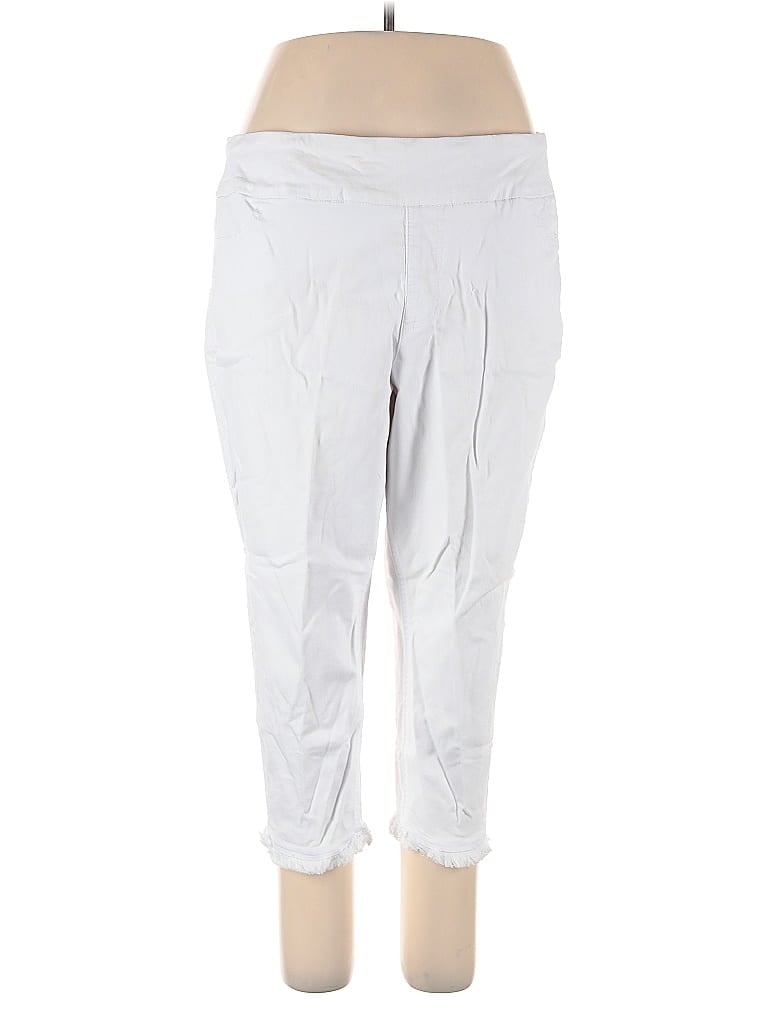 Pre-owned Soft Surroundings Jeggings In White
