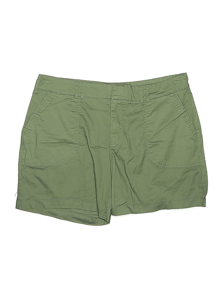 Pre-owned Land' N Sea Khaki Shorts In Green
