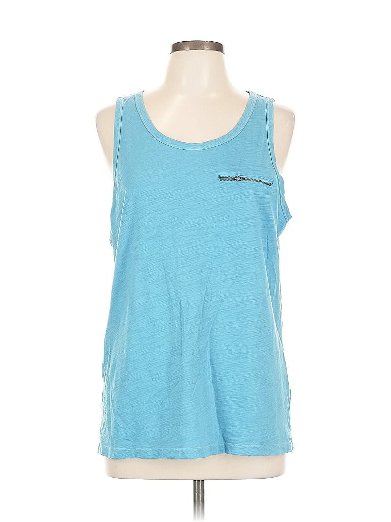 INC INTERNATIONAL CONCEPTS Pre-owned Sleeveless T-shirt In Blue